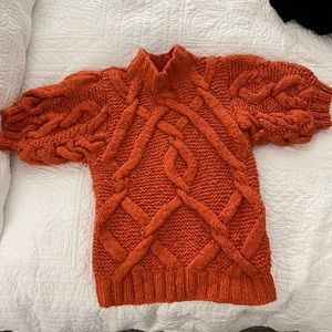 Ulla Johnson Short Sleeve Sweater